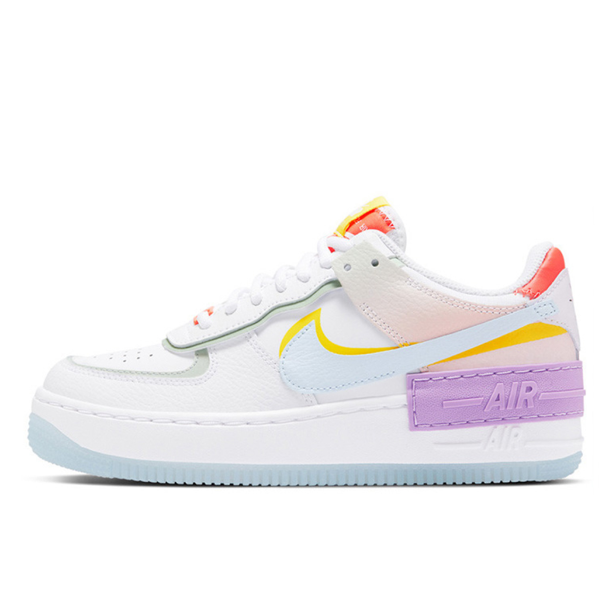 Nike Air Force 1 Shadow White Hydrogen Blue Purple CW2630 141