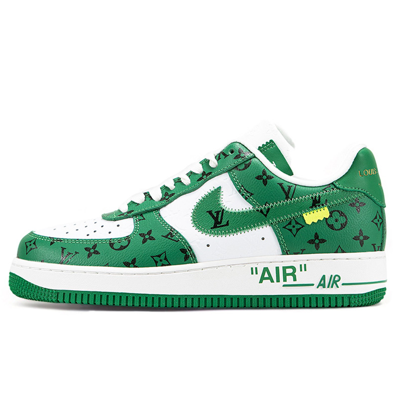 Air Force 1 Low x Louis Vuitton By Virgil Abloh White Green