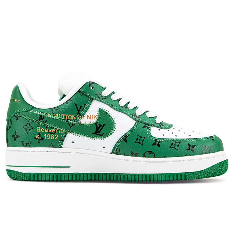 Air Force 1 Low x Louis Vuitton By Virgil Abloh White Green