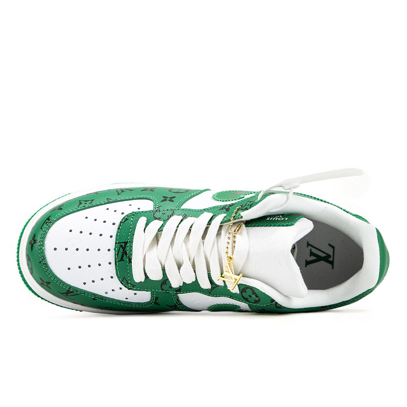 Air Force 1 Low x Louis Vuitton By Virgil Abloh White Green