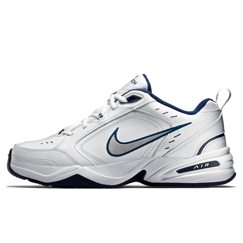 Nike Air Monarch IV White Navy 415445 102