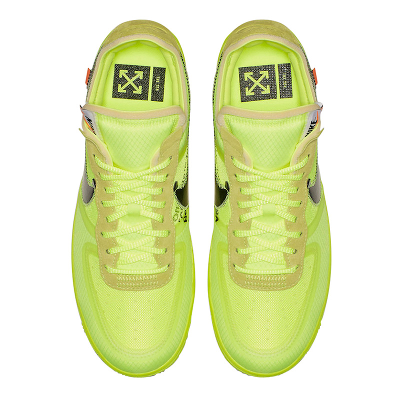 Nike air force 1 x off white volt on sale
