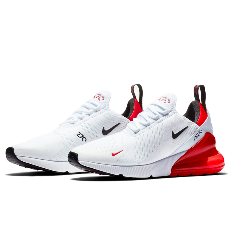 Nike air 270 red black discount