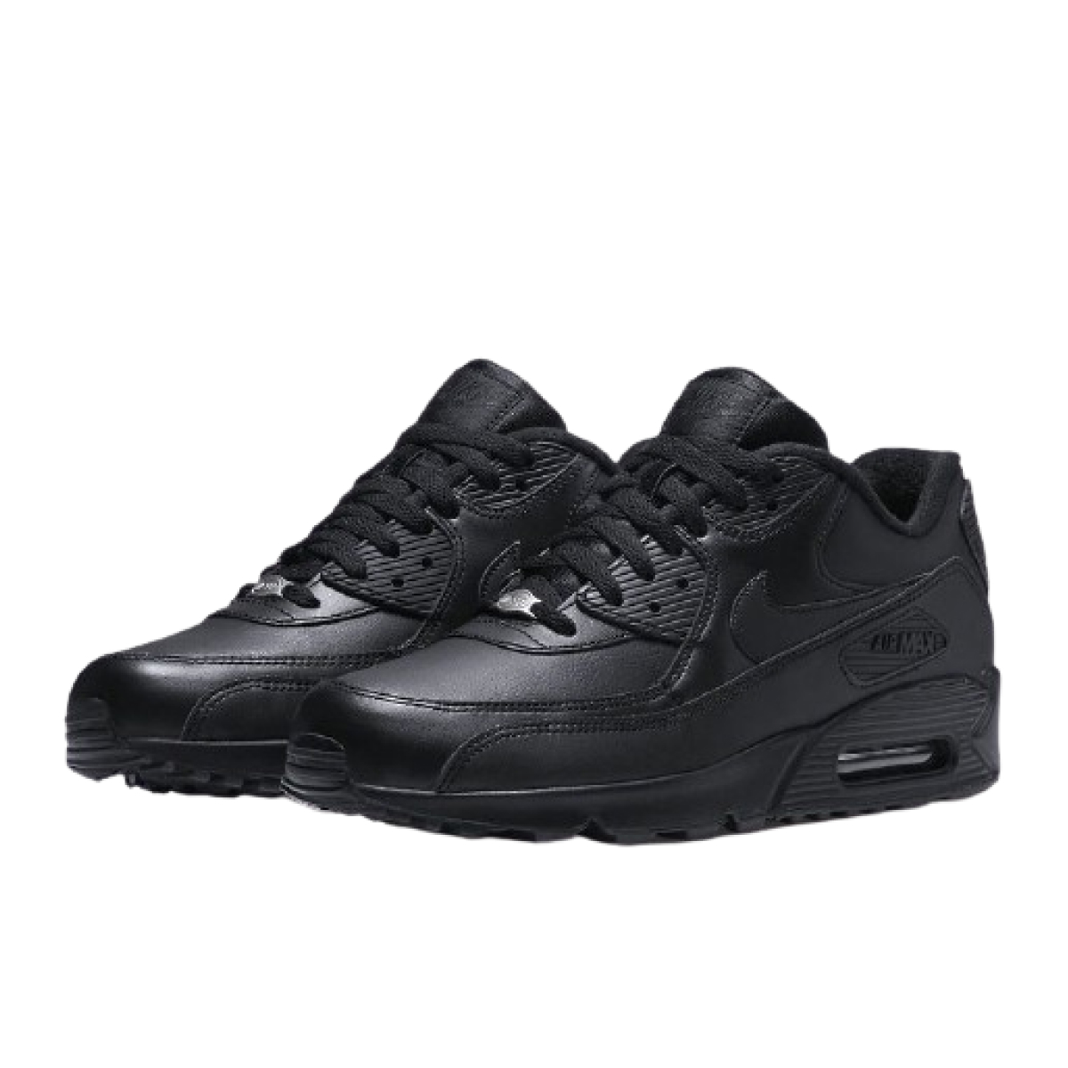 Nike Air Max 90 Leather Black 302519 001