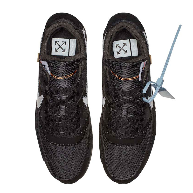 Air Max 90 x Off White Black AA7293 001