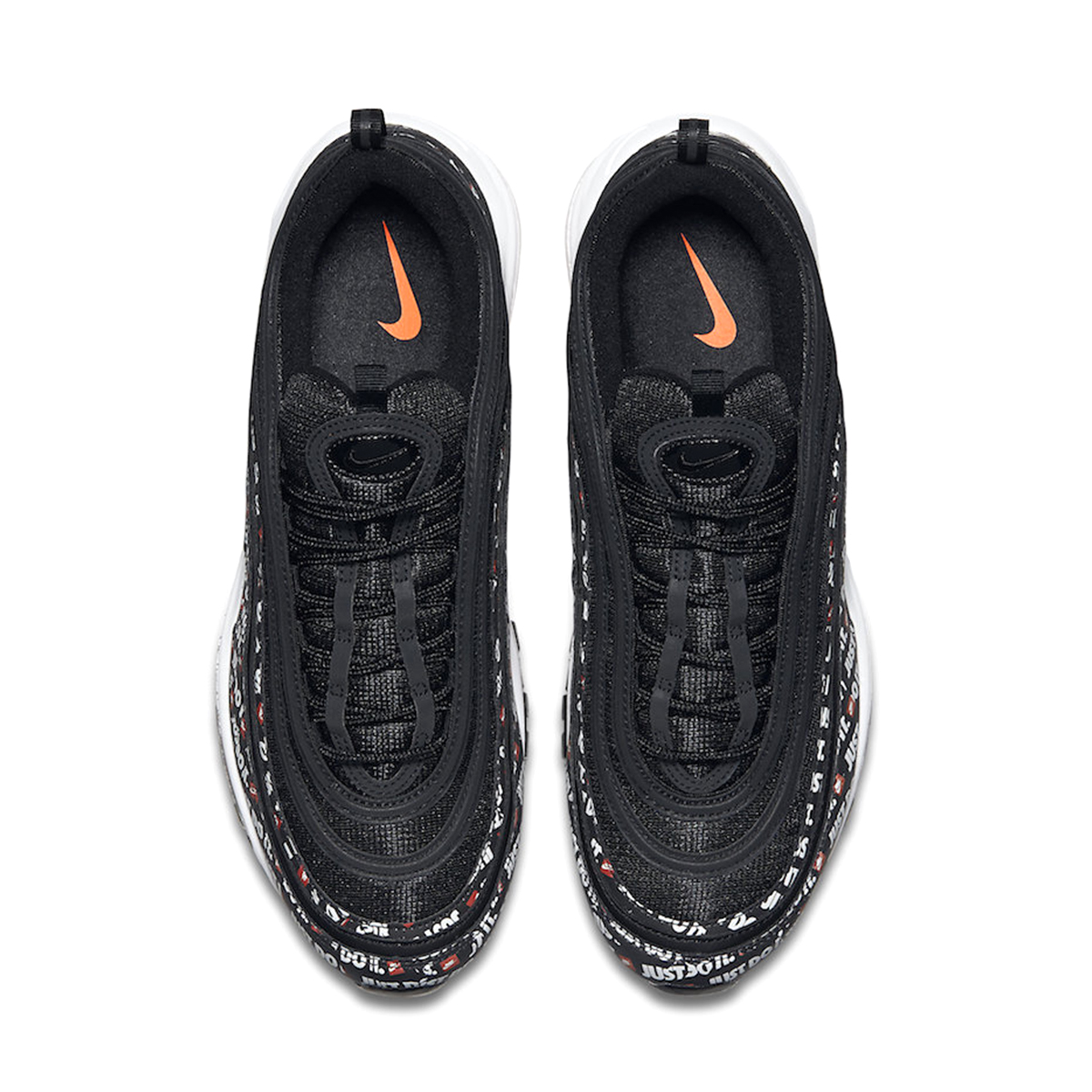 Nike 97 black and orange hotsell