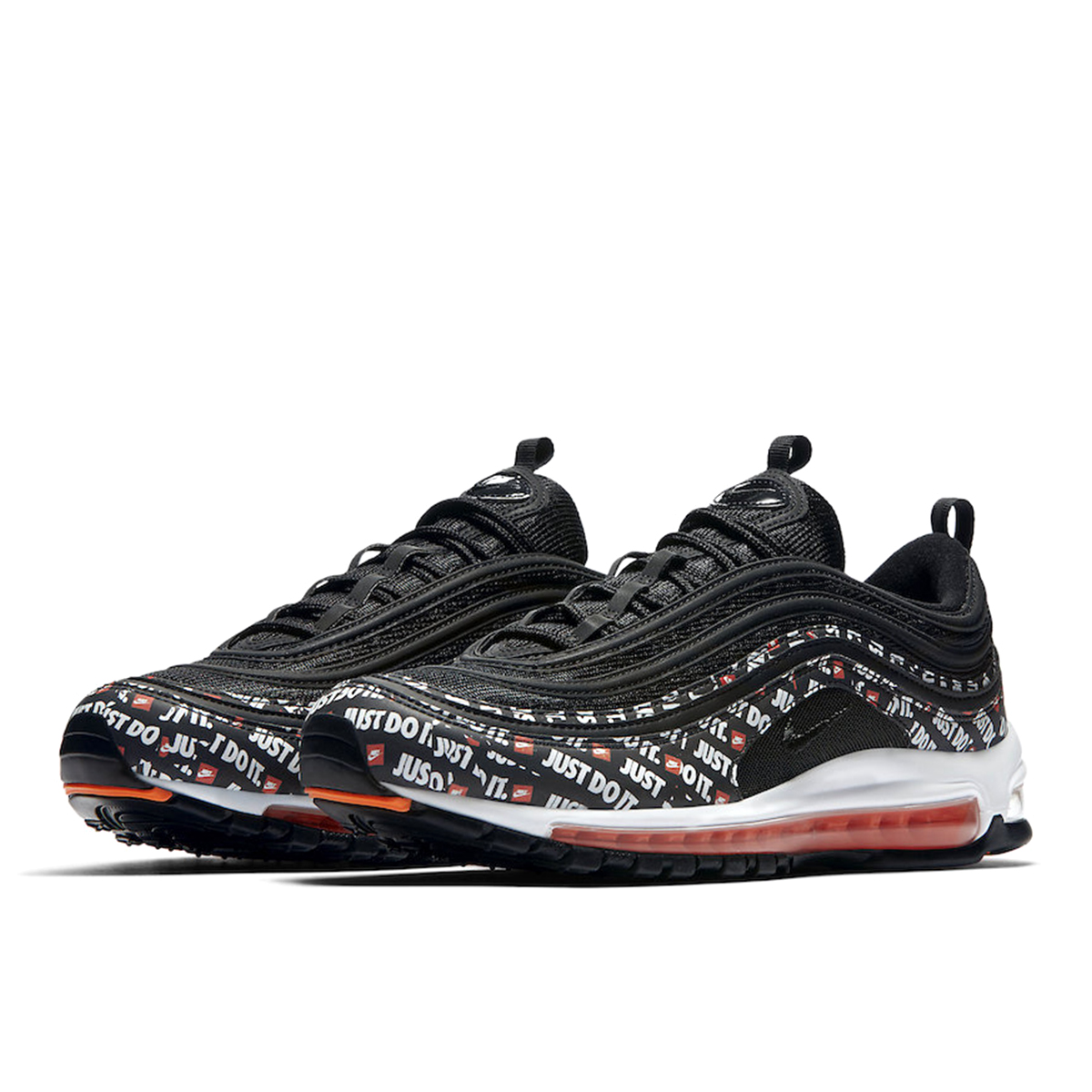 Air Max 97 Just Do It Pack Black Orange AT8437 001