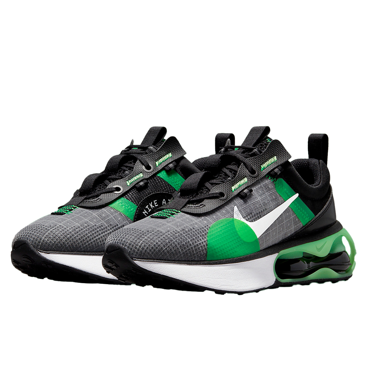 Nike air black green hotsell