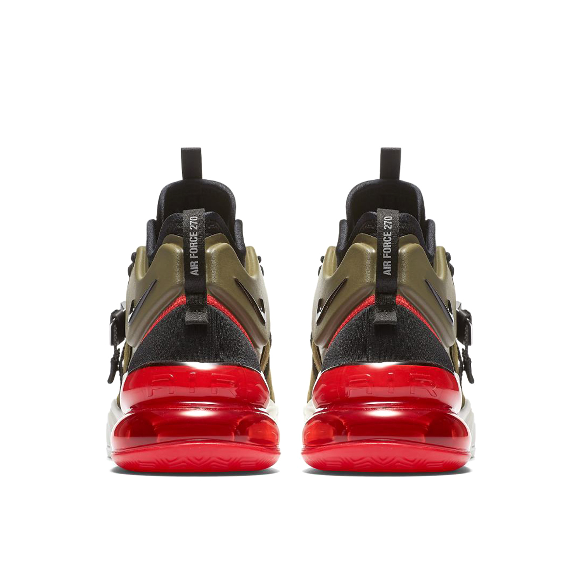 Nike air force 270 green red deals
