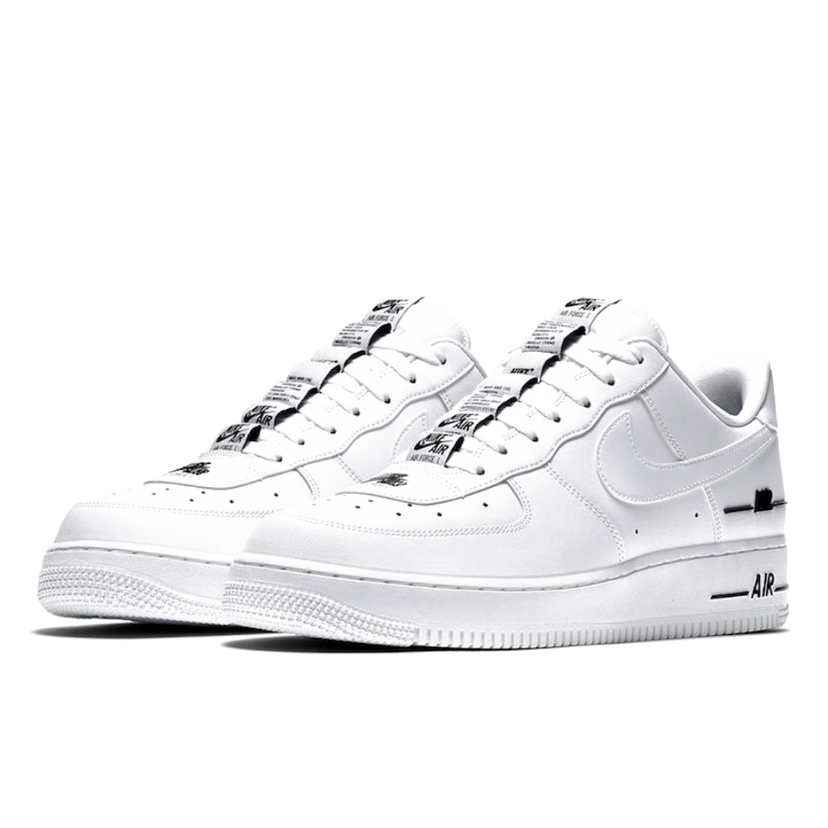 Nike Air Force 1 Low Double Air Low White Black CJ1379 100