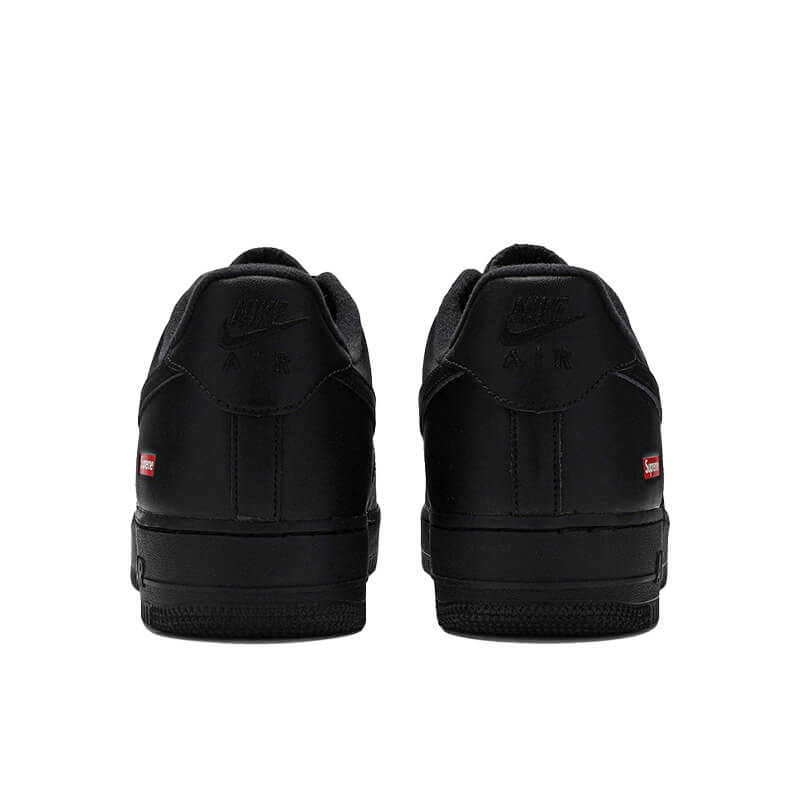 Nike air force 1 black supreme sales