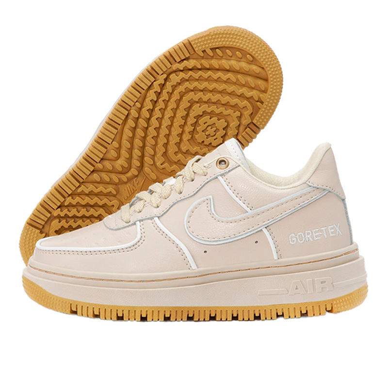 Nike air force camoscio beige store
