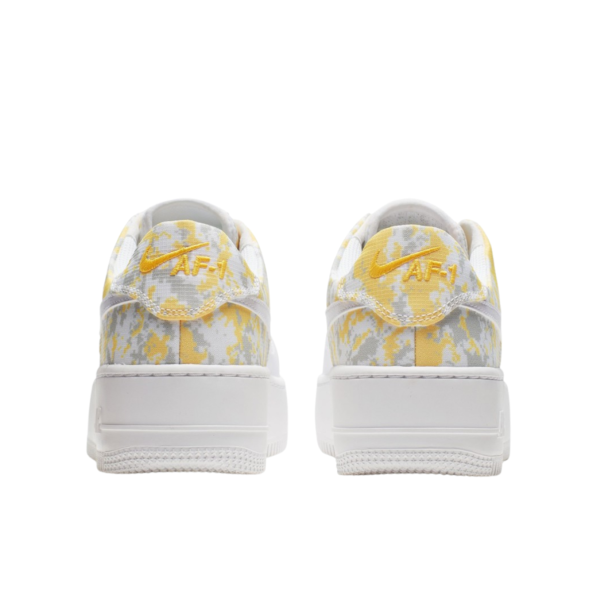 Nike yellow air force 1 sage low sneakers deals
