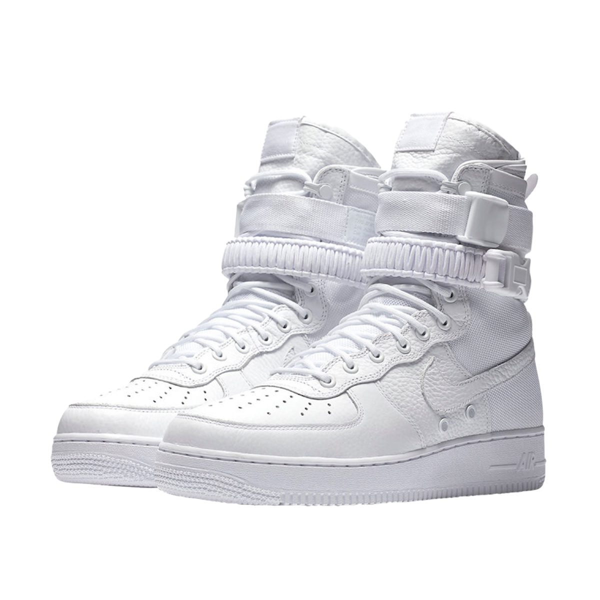 Nike air force 1 high triple white deals