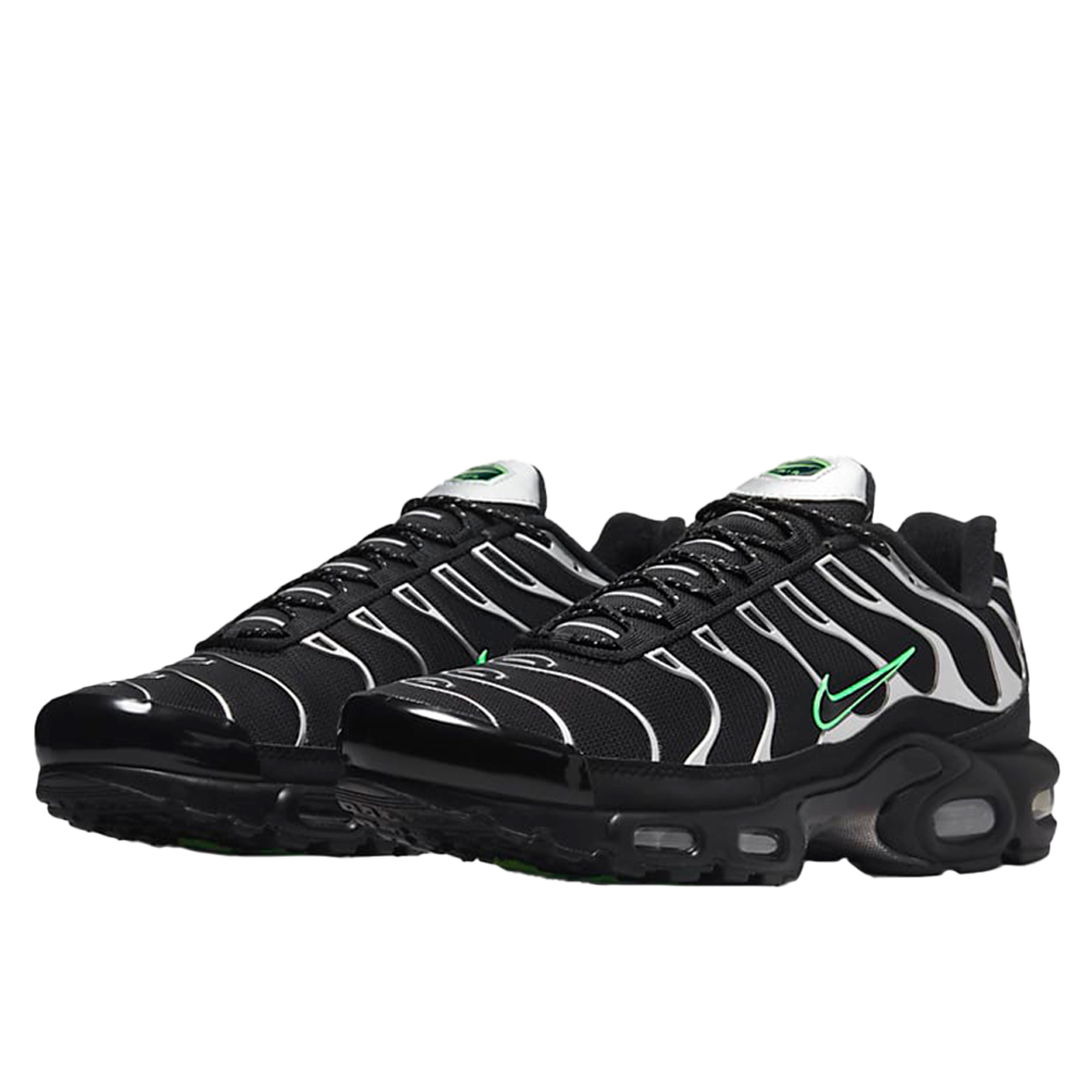 Green and black nike tn hotsell